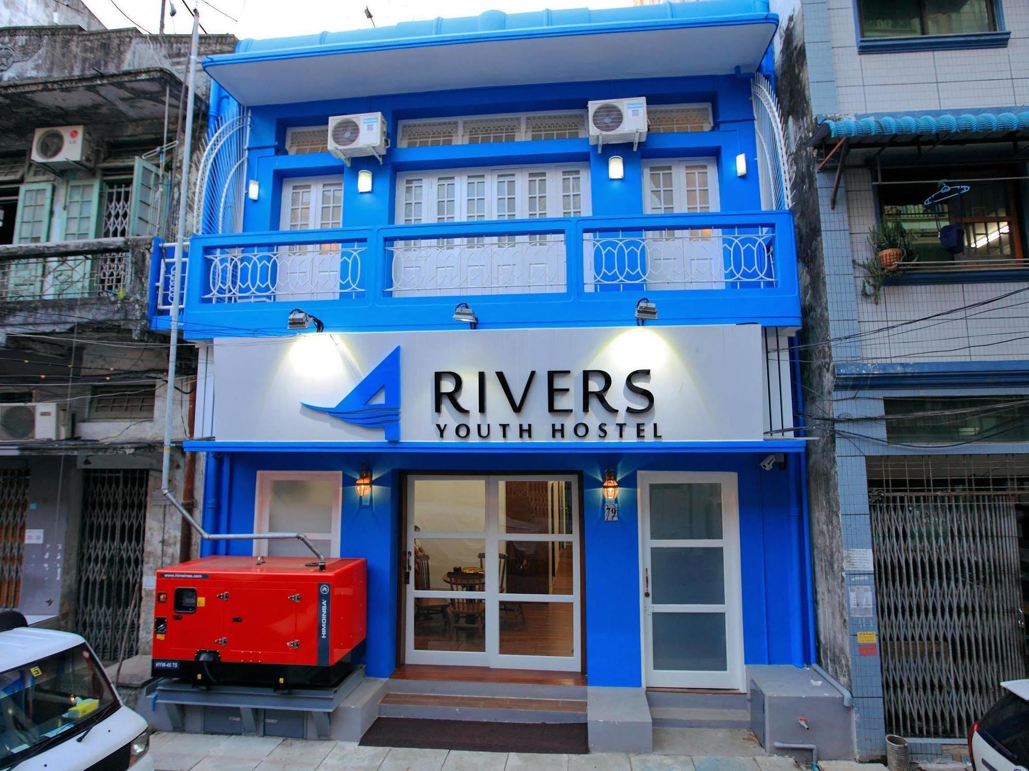 Four Rivers Youth Hostel Rangún Exteriér fotografie